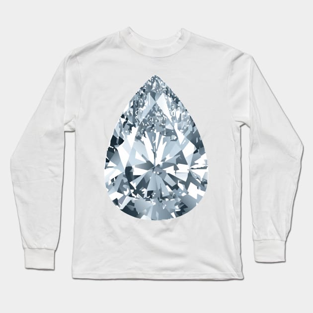 Diamond Long Sleeve T-Shirt by Dimedrolisimys